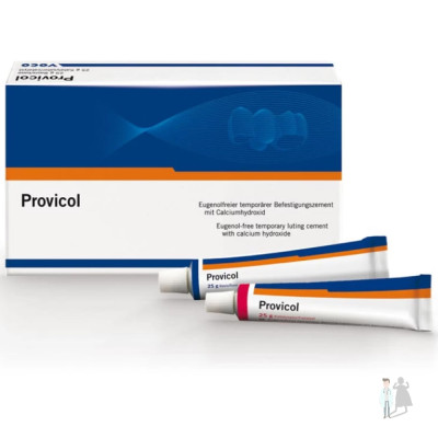 Provicol | Провикол цемент для временной фиксации 25г + 25г