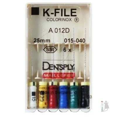 К-Файлы Dentsply Maillefer 25 мм