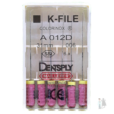 К-Файлы Dentsply Maillefer 31 мм