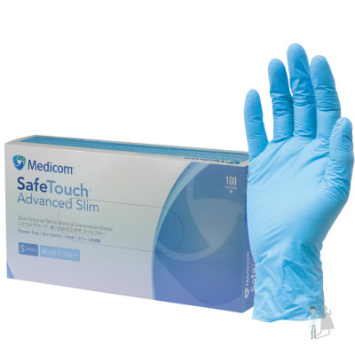 Нитриловые перчатки SafeTouch Advanced and Slim 100шт