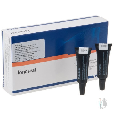 Ionoseal (Ионосил) стеклоиономерная изолирующая прокладка тубы 4 г
