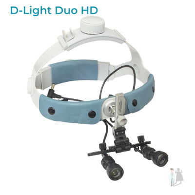 D-Light Duo HD осветитель для бинокуляров