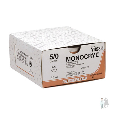 Шовный материал Монокрил | Monocryl 5-0