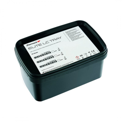Пластины для индивидуальных ложек Elite Lc Tray  50 шт Голубой