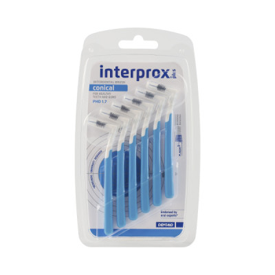 Щітка міжзубна INTERPROX PLUS 2G, CONICAL 1.7 мм, 6 шт