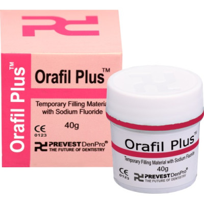 Orafil Plus - тимчасовий пломбувальний матеріал (дентин паста) із фторидом натрію.