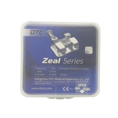 Брекети Roth Zeal 0.22 з гачками 20 шт верх + низ Z22-24