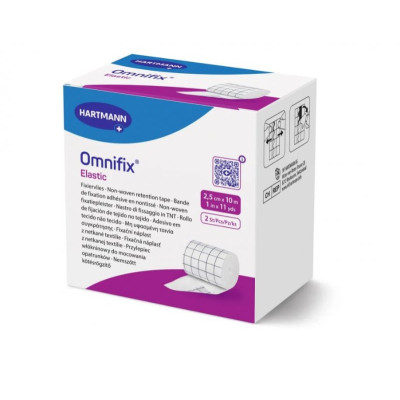 Пластир еластичний самофіксуючий Omnifix (2.5 см х 10 м) 2 шт
