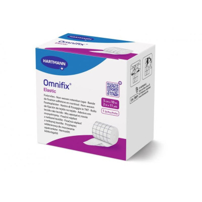 Пластир еластичний самофіксуючий Omnifix (5 см х 10 м) 2 шт