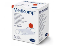 Серветки з нетканого матеріалу Medicomp (5 см x 5 см) 2 x 25 шт