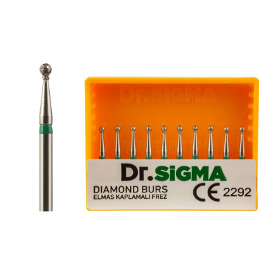 Бор турбинный (сфеерический) ASFARMA 314 001 018 876 (534) зеленый