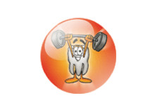 Килимок для мишки – штангіст 8081753