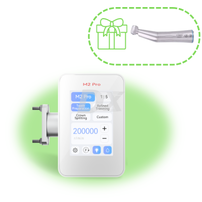 Електромотор M2-Pro + Наконечник кутовий COXO CX235 C-1C 1:1 LED