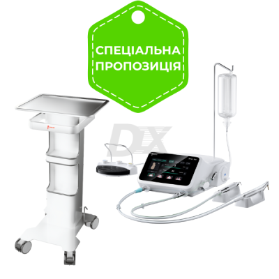 П'єзотом та фізіодиспенсер Surgic Star + Столик Woodpecker TC-6