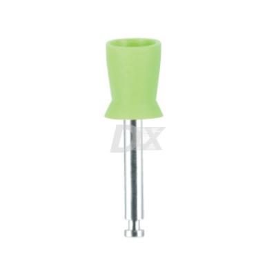 Чашечка гумова Soft зелена M222, 10 шт