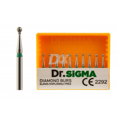 Бор турбинный (сфеерический) ASFARMA 315 001 014 876 (534) зеленый