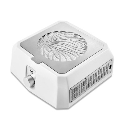 Настільна витяжка для манікюру з HEPA фільтром Microstop Base Pro White