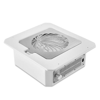 Вбудована витяжка для манікюру з HEPA фільтром Microstop Prof White