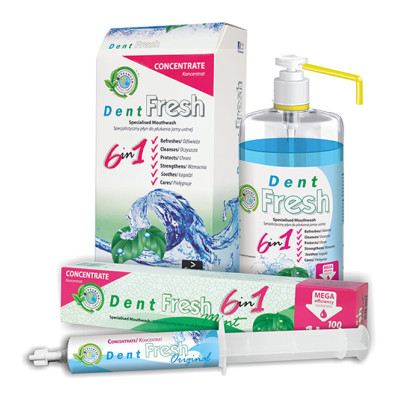 DENT FRESH Original Start Pack (Дент Фреш) 50 мл + 1 л