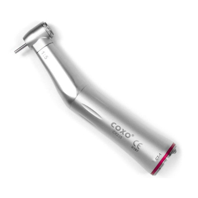 Наконечник угловой повышающий COXO CX235 C7-1 1:5 LED фиброоптика