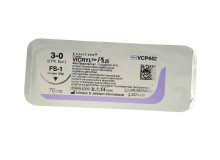 Шовний матеріал VICRYL PLUS (плетений, не забарвлений) 70 см, 3/0