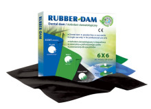 Хустинки для набору Раббер Дам (Rubber-Dam) блакитні, середні 36 шт, Cercamed