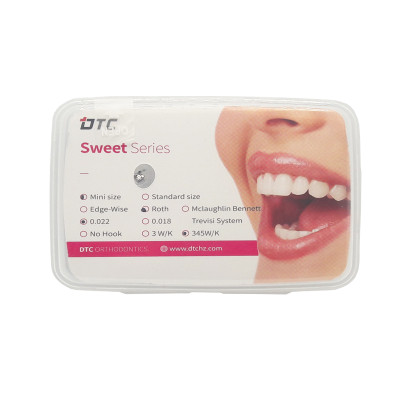 Брекети Roth mini SWEET 0.22 з гачками 20 шт верх + низ S22-24