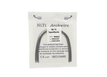 Дуга Niti суперєластічная натуральна 0.016 x 0.016 верхня щелепа N141-1616U 10 шт