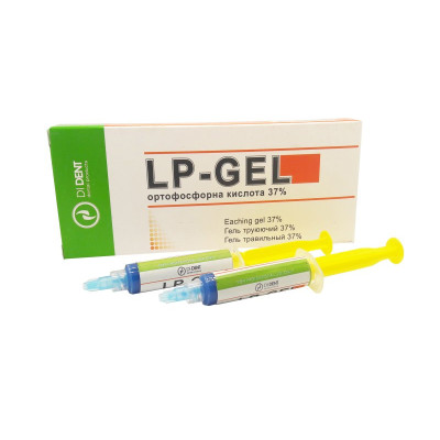 Гель травильний 37% LP-gel 12 г 2 шт