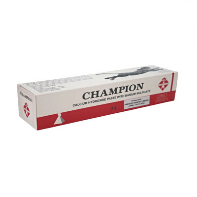 Паста гідроксид кальцію  без йодоформу Champion 3 г