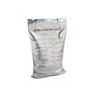 Гіпс INTERSTONE NEW (тип 4) пісочний 4 кг, INTERDENT 983