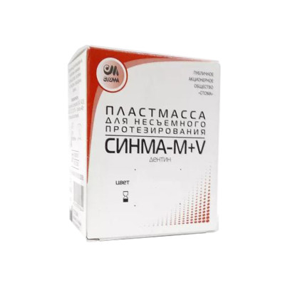 Синма М+V порошок дентин 40 г A3