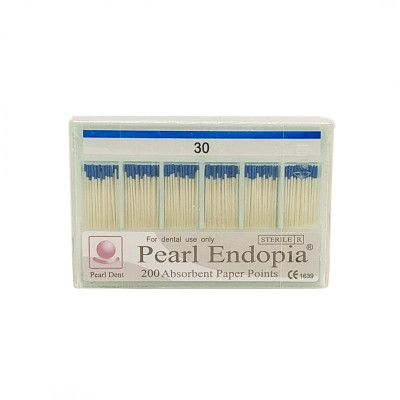 Штифты бумажные Pearl Endopia 200 шт 055