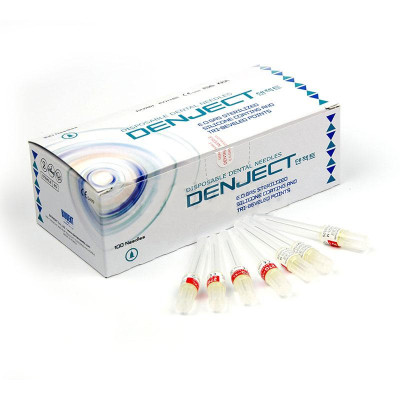 Игла карпульная Denject 100 шт 0.30 x 21 мм Европа