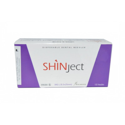 Игла карпульная Shinject 100 шт 0.30 x 11 мм Европа