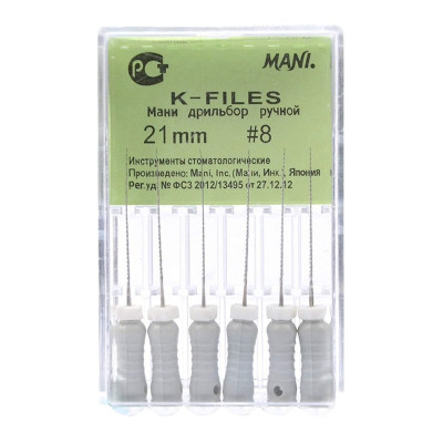 K-Files Mani (К-файлы Мани) 25 мм 008