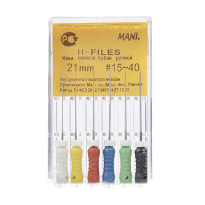 H-Files Mani (Хедстрем - Файлы Мани) 25 мм 035