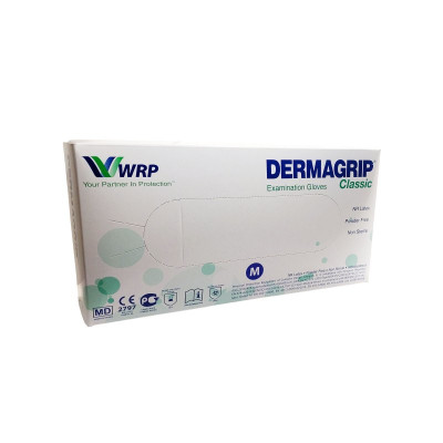 Перчатки латексные Dermagrip Classic 50 пар размер S