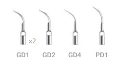 Насадки GD1, GD2, GD4, PD1 для скалера Woodpecker DTE D1